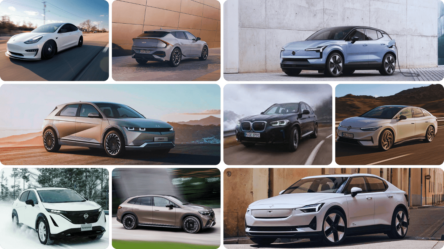 Bästa elbilarna 2024 – Vi listar topp 8 - eviQ