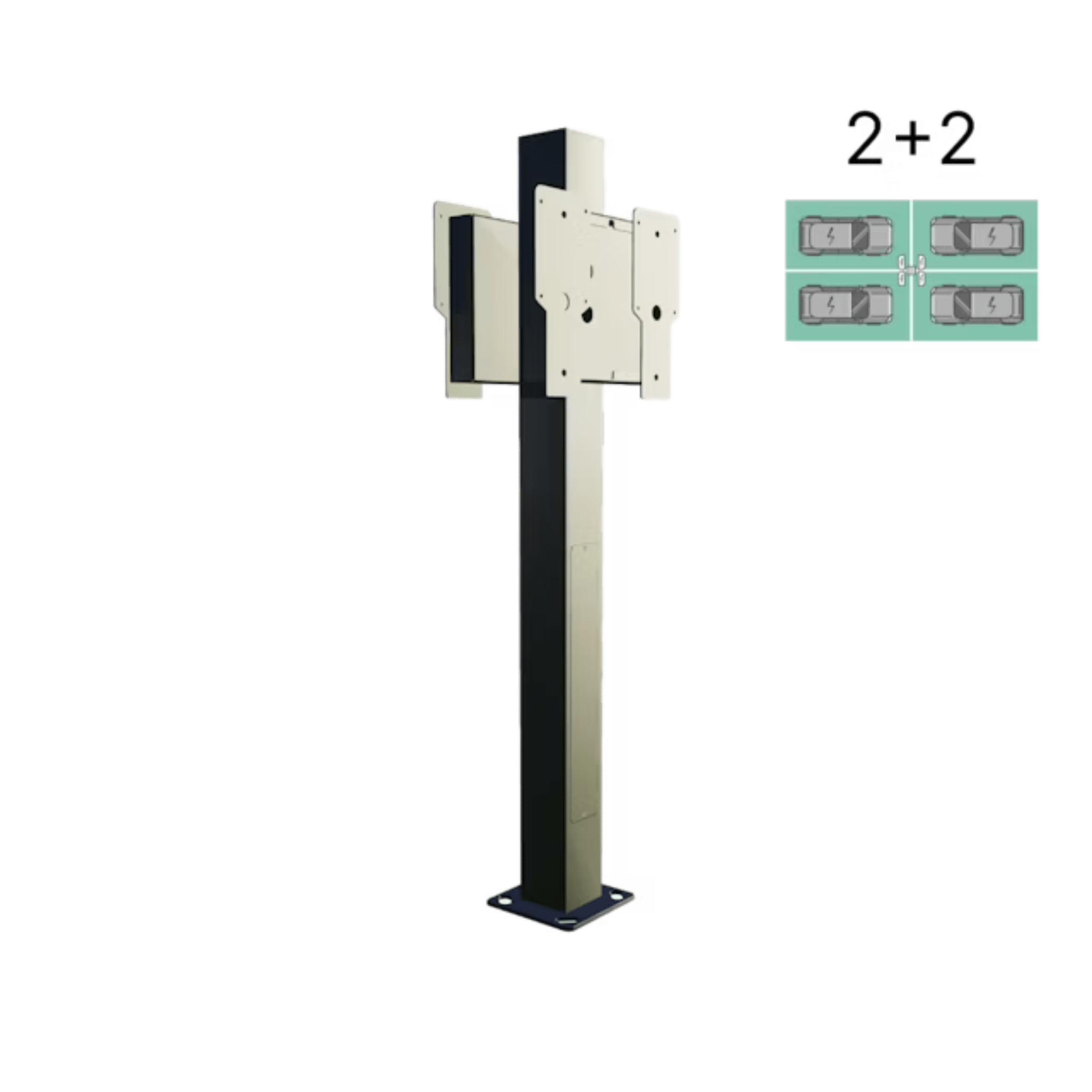 Charge Amps Aura Laddstolpe - eviQ