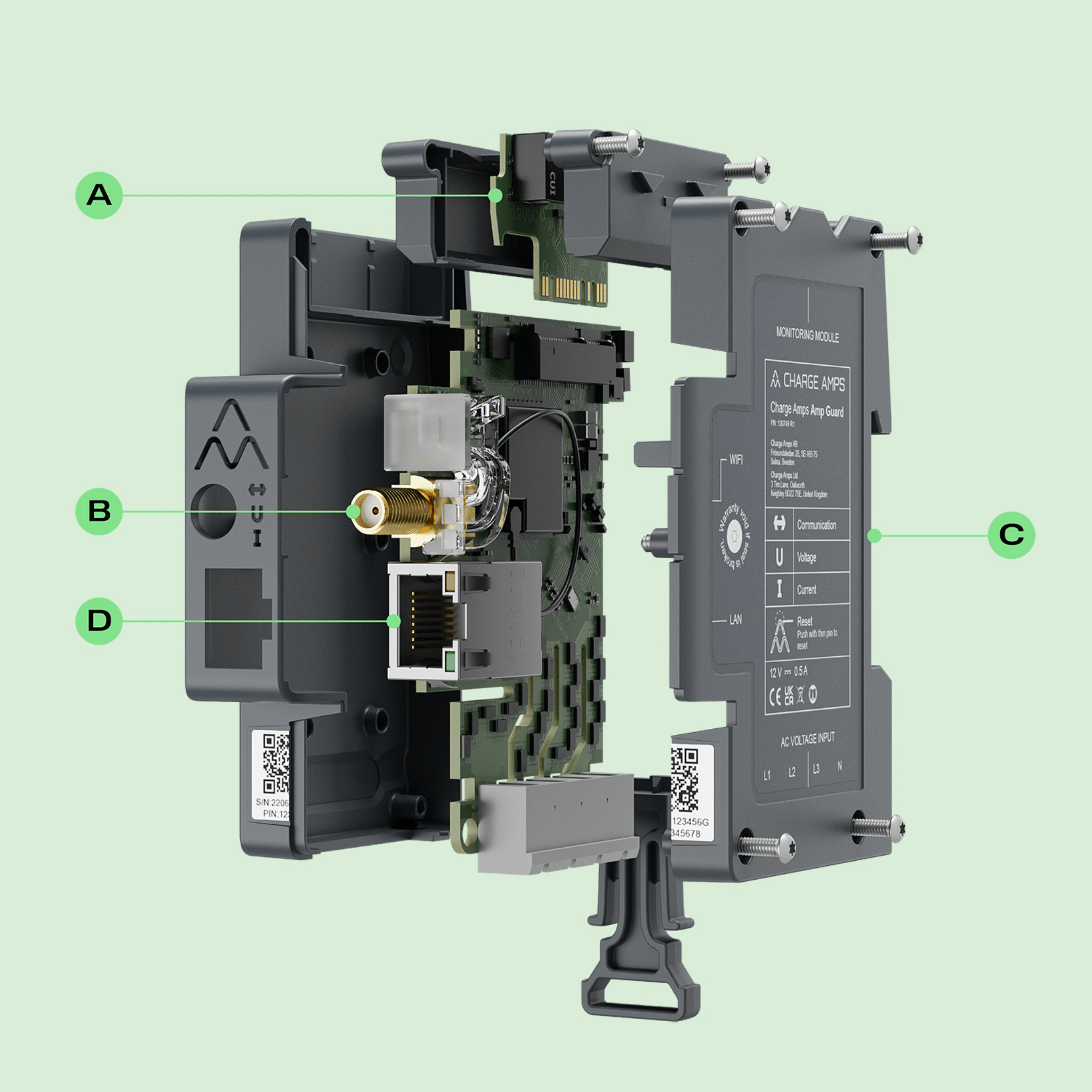 Lastbalansering Amp Guard - Charge Amps - eviQ