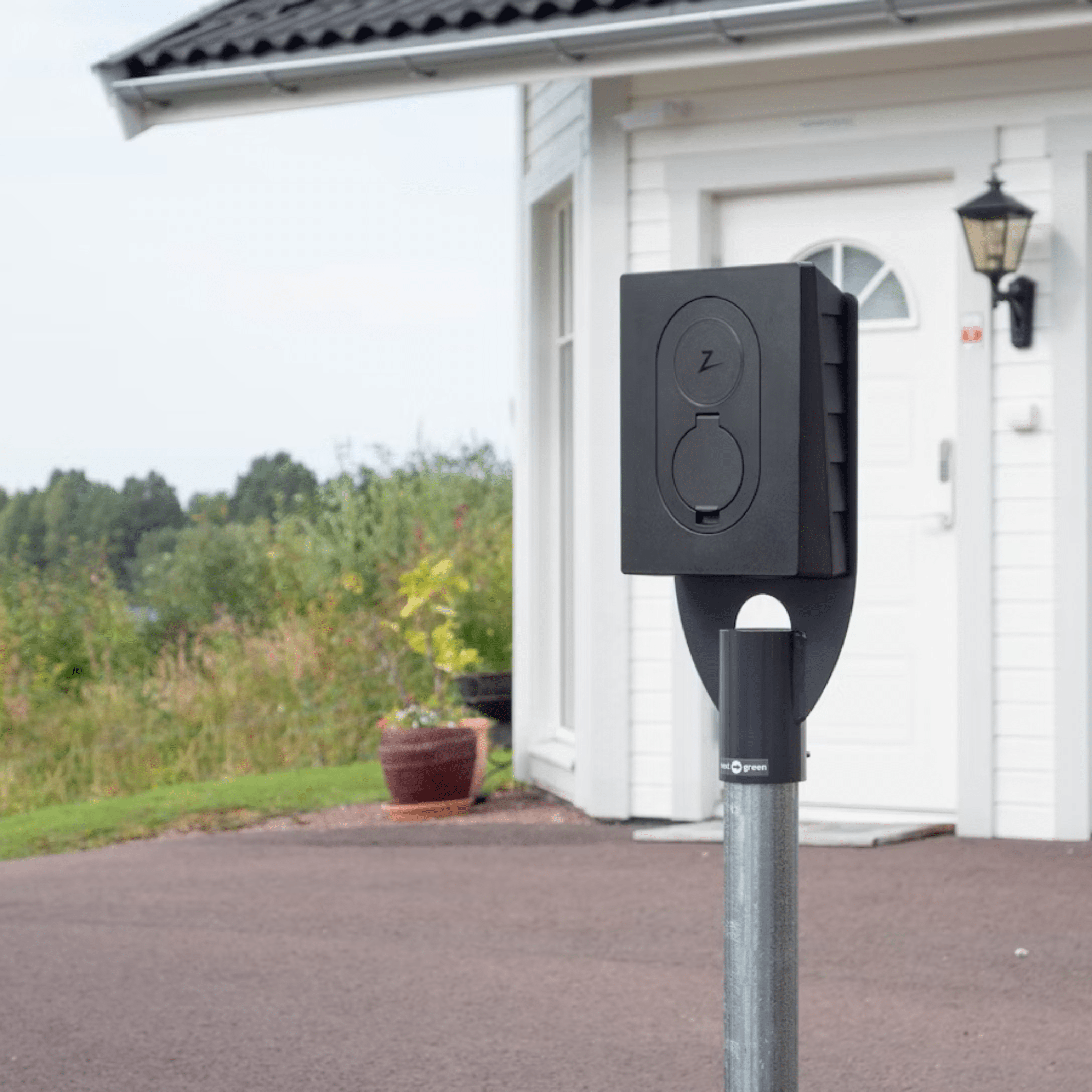 Stolpfäste för Zaptec Go - eviQ