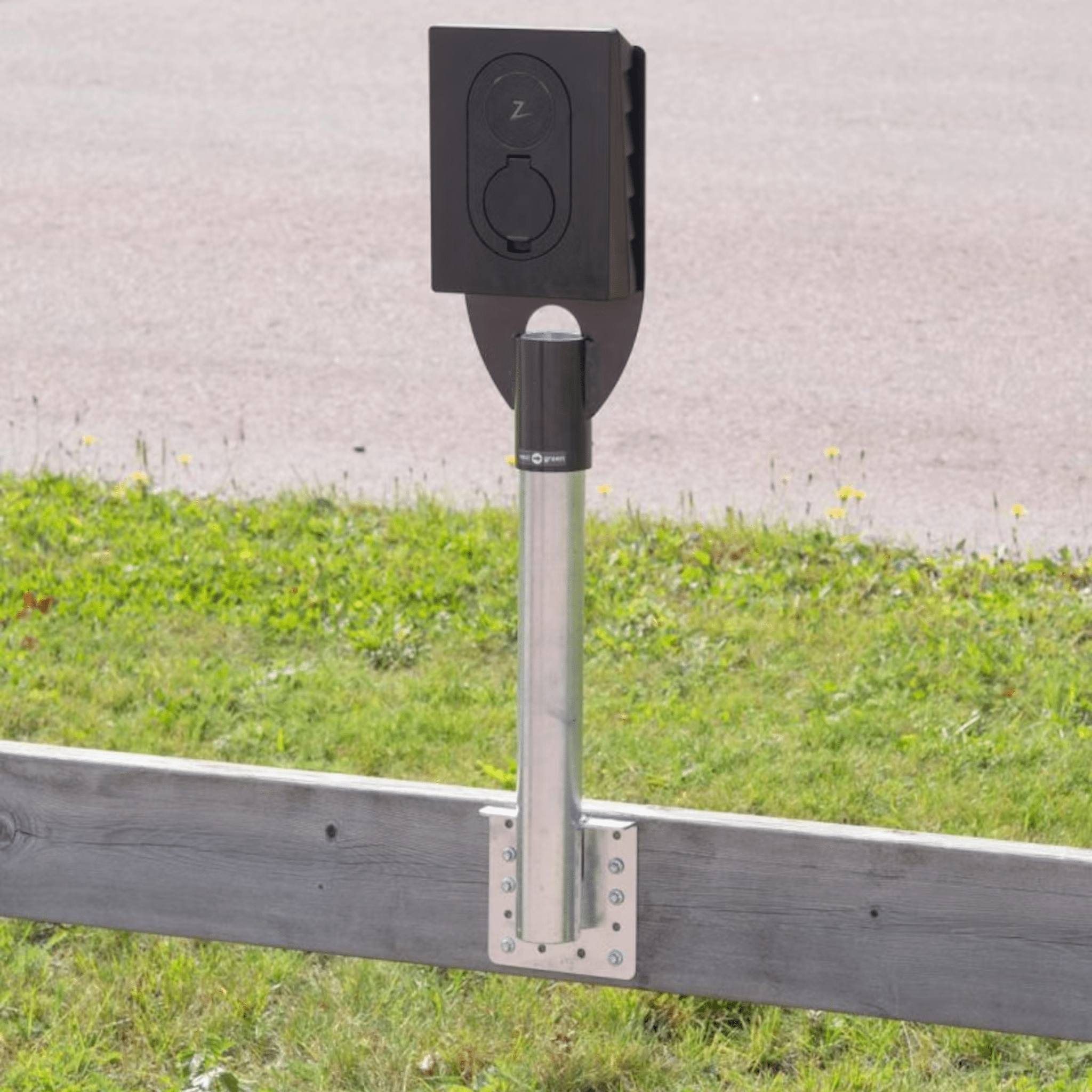 Stolpfäste för Zaptec Go - eviQ