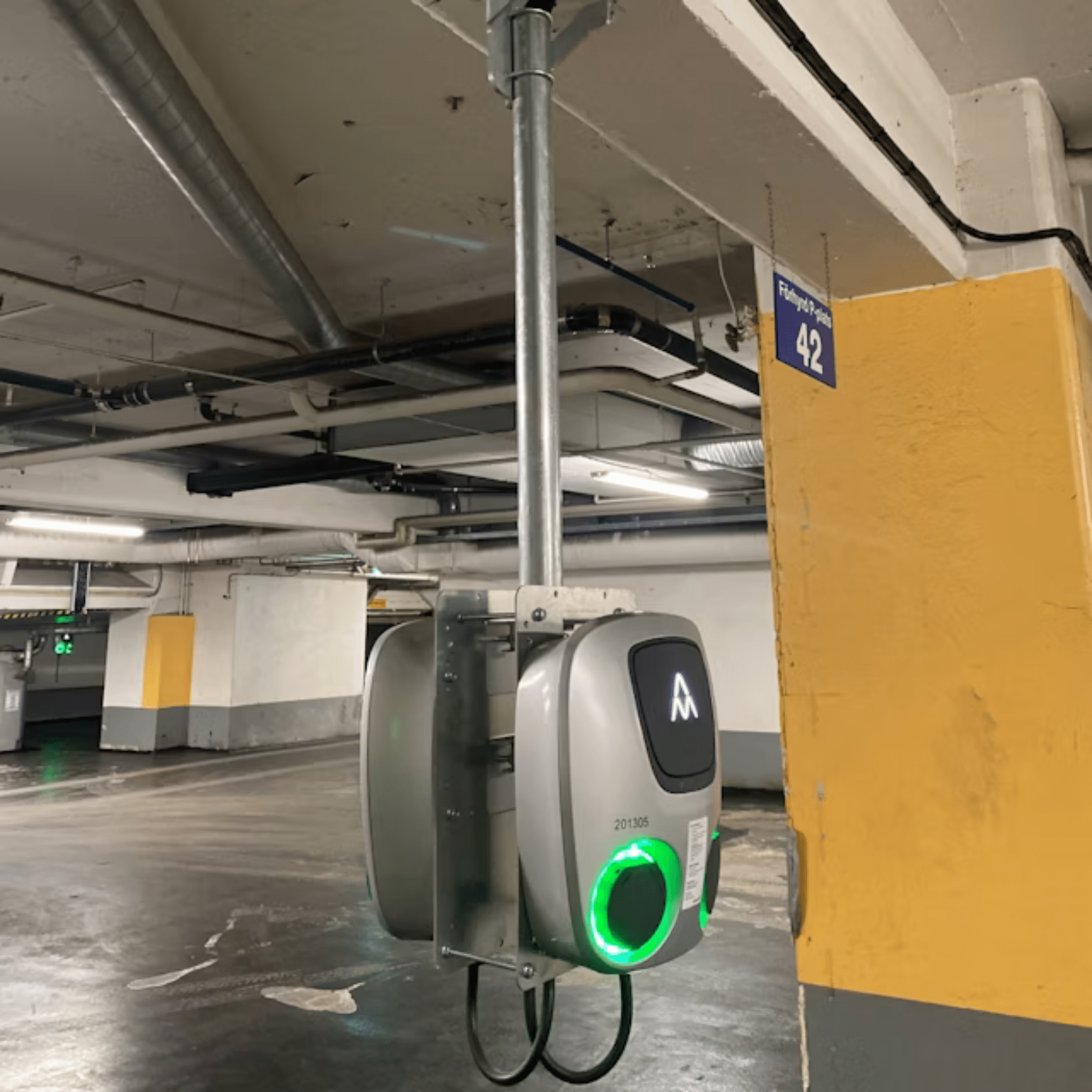 Takfäste för Dubbel Laddboxmontering - eviQ